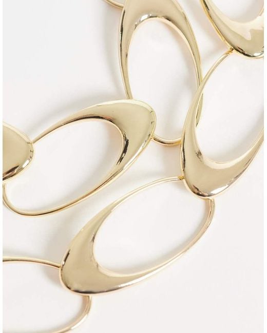 ASOS Natural Oval Chain Belt