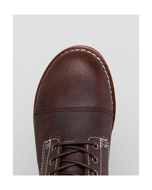 Knoxville Lace Up Boots in Brown for Men | Lyst
