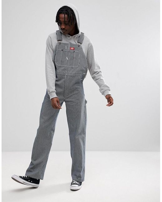 Dickies hickory stripe dungarees outlet