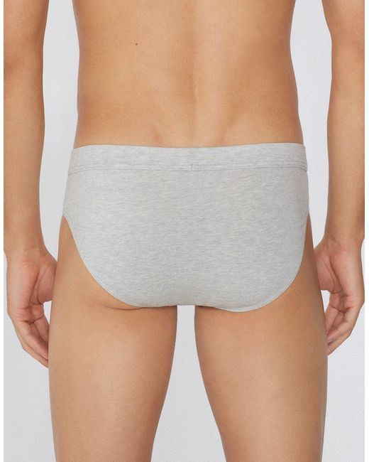Tezenis White Stretch Cotton Briefs for men