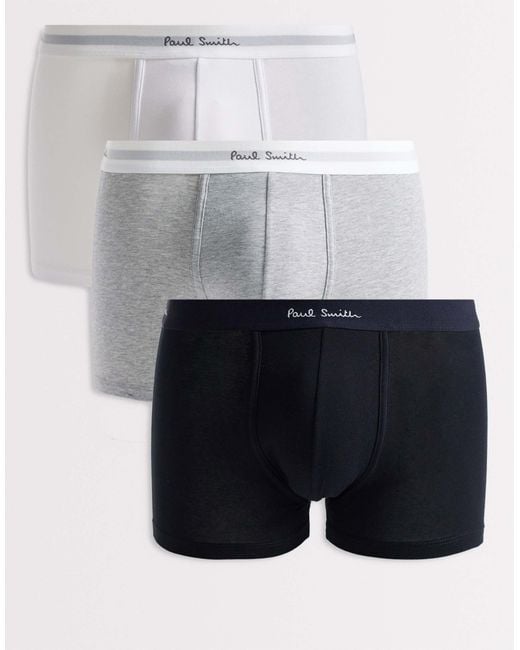 Paul Smith White Plain Brief 3 Pack for men