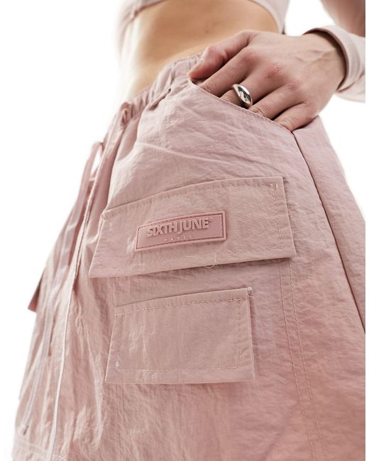 Sixth June Pink Co-ord Mini Skirt