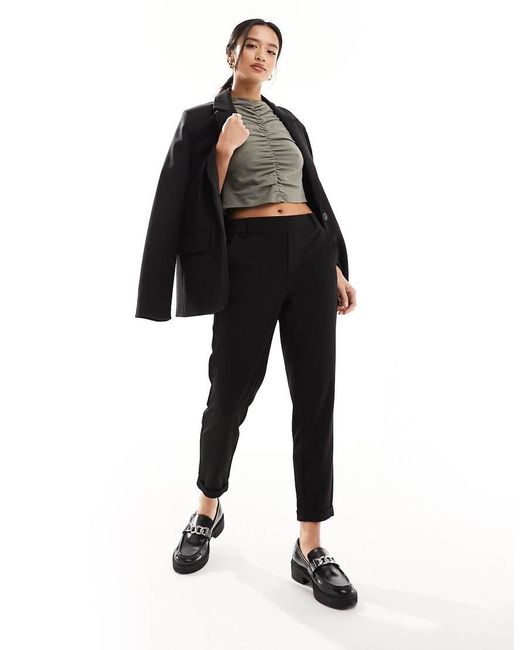Vero Moda Black Straight Leg Pants