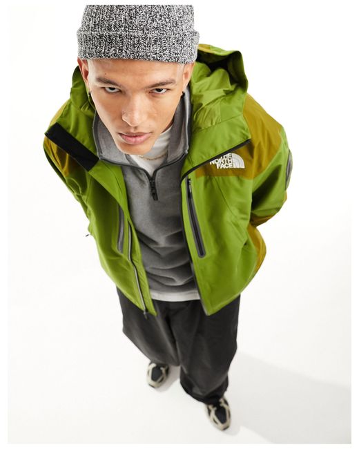 The North Face Green Nse Transverse Dryvent 2l Hooded Waterproof Shell Jacket for men