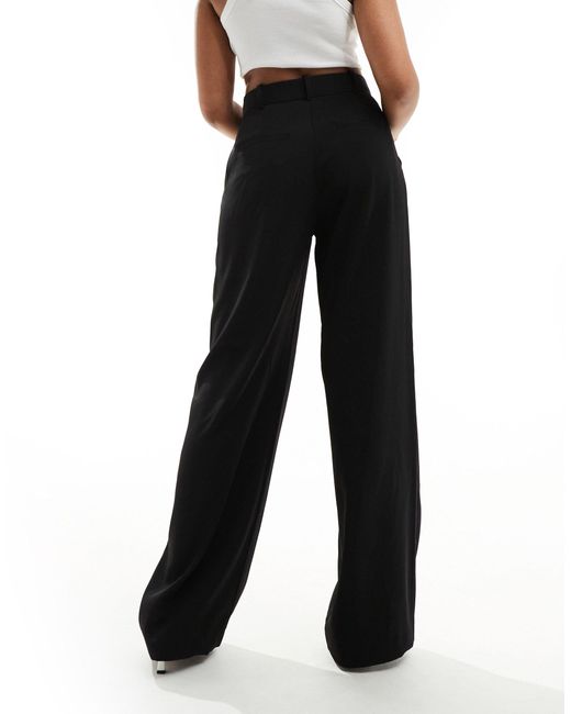 French Connection Black Harrie Suiting Trouser