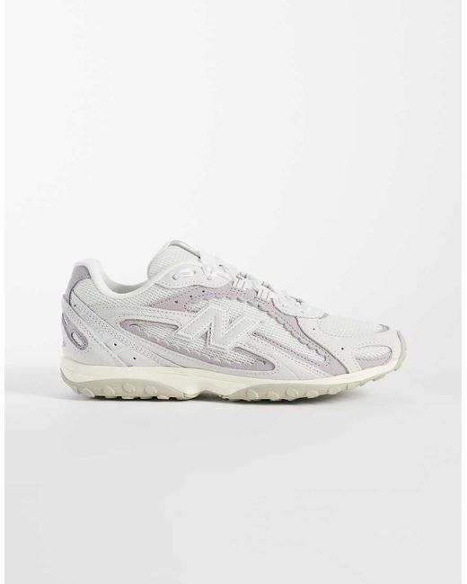 New Balance White 204l Scallop Trainers