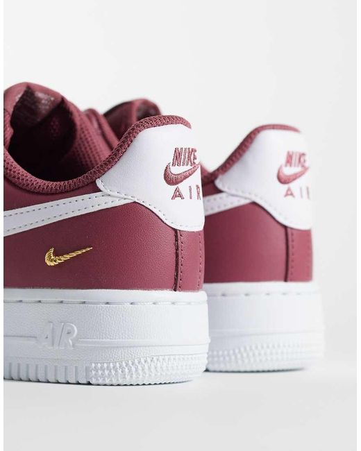 Nike Purple Air Force 1 '07 Low Trainers