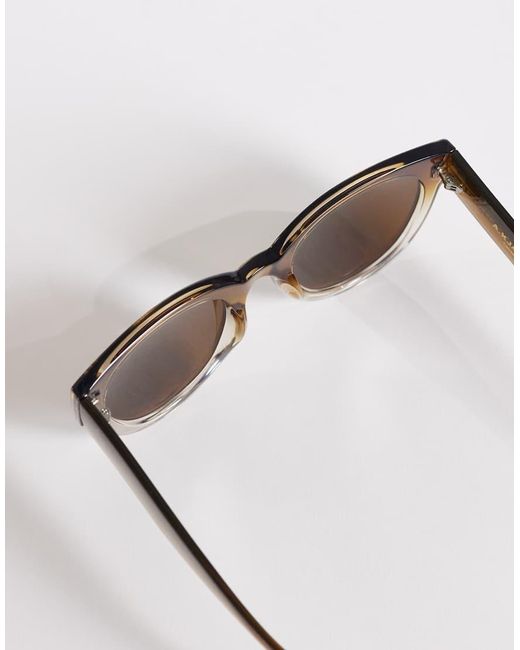 A.Kjærbede Natural Large Classic Sunglasses