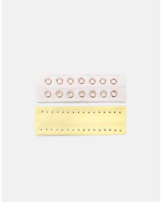 Stradivarius Natural Set Of 2 Headbands With Studs