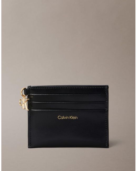 Calvin Klein Gray Cardcase Zip Purse