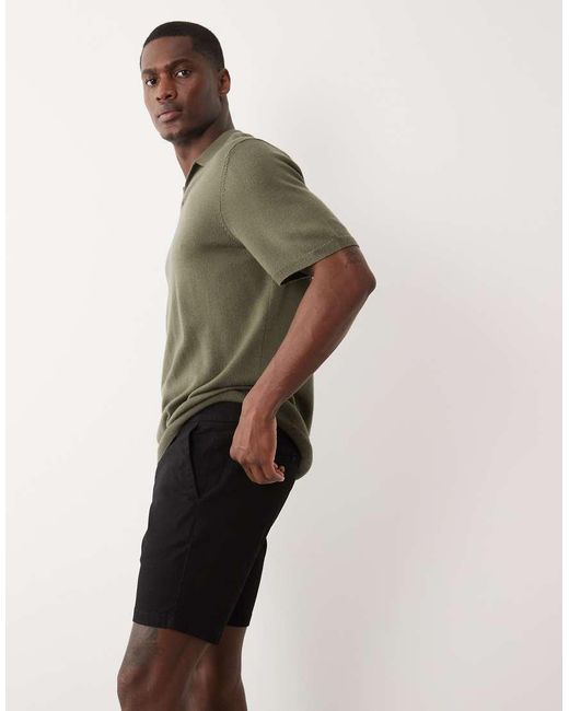 ASOS Natural Skinny Fit Chino Shorts for men