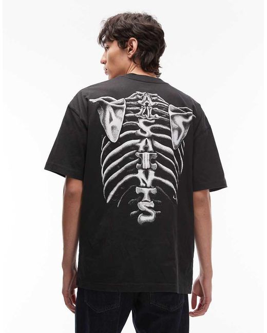 AllSaints Anatomica in het Black voor heren