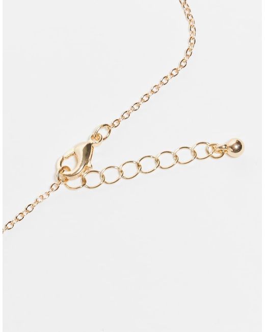 ASOS White Beaded Pack Of 3 Anklets