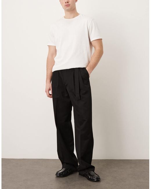 ASOS – elegante hose in Black für Herren