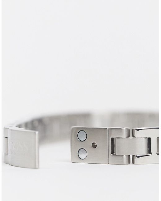 hugo boss metal link bracelet