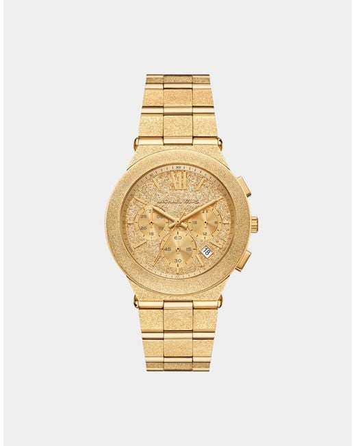 Michael Kors Metallic – billie – damen-chronograph aus em edelstahl