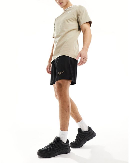 Pantalones cortos s y amarillos dri-fit academy Nike Football de hombre de color Black