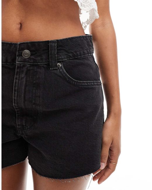 ASOS White Denim Relaxed Short