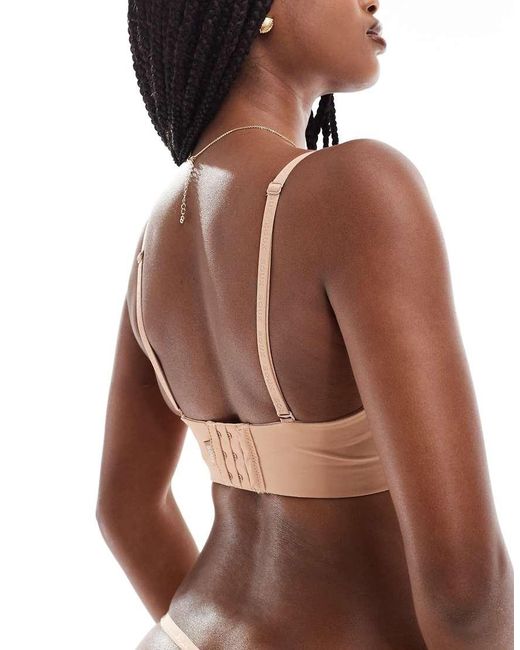 Boux Avenue Brown Strapless Microfibre Multiway Padded Bra