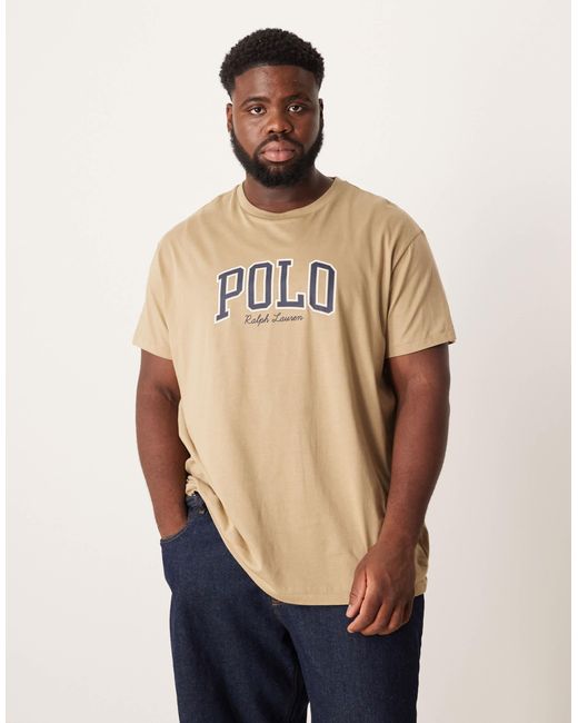 Polo Ralph Lauren Big & tall – classic-fit-t-shirt in Blue für Herren
