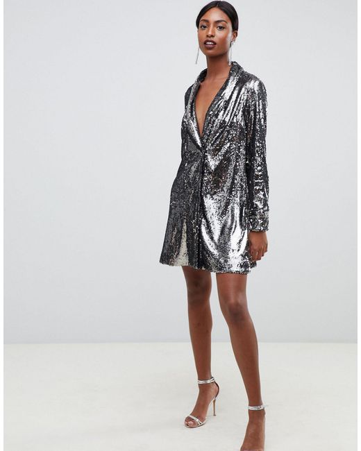 tall tuxedo dress