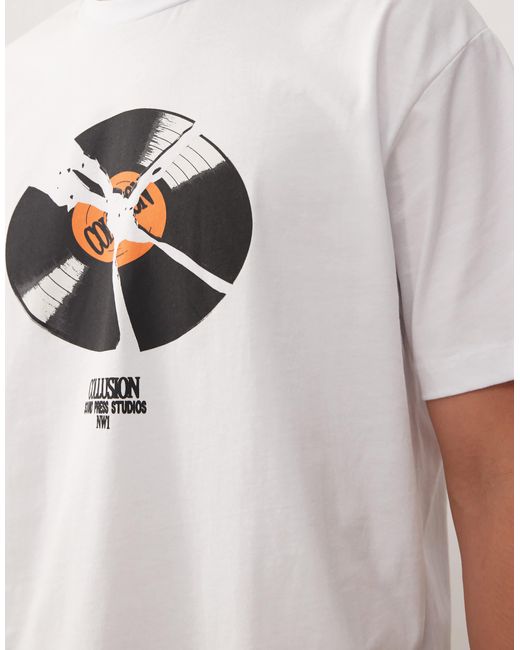 Collusion – t-shirt in White für Herren