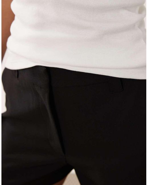 ASOS Natural Micro Shorts