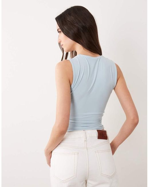 Cotton On Blue Ellie Wrap Halter