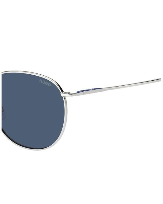 Hugo Sunglasses Blue Hugo Panthos Sunglasses for men