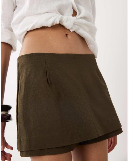 WeWoreWhat Green Skort