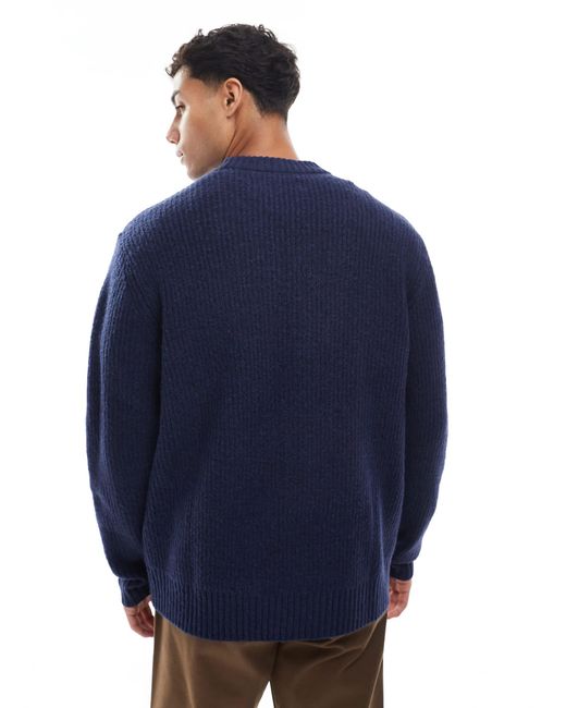 Jack & Jones – oversize-pullover in Blue für Herren