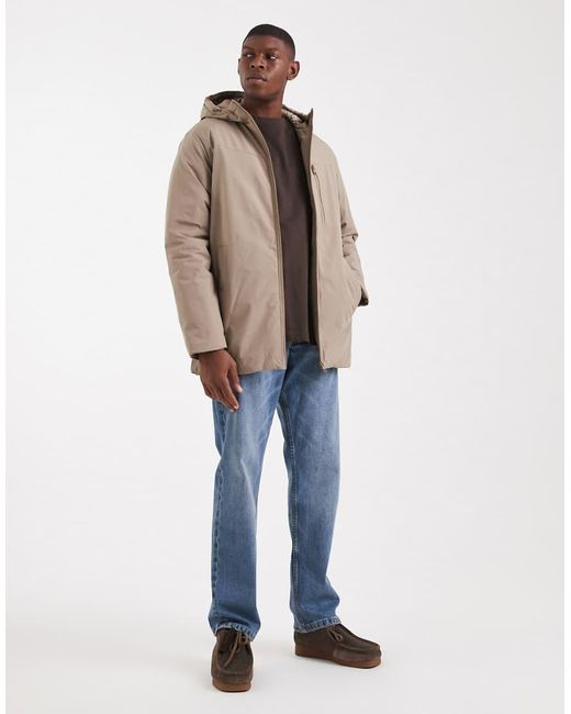 JJ Rebel Parka in het Natural voor heren
