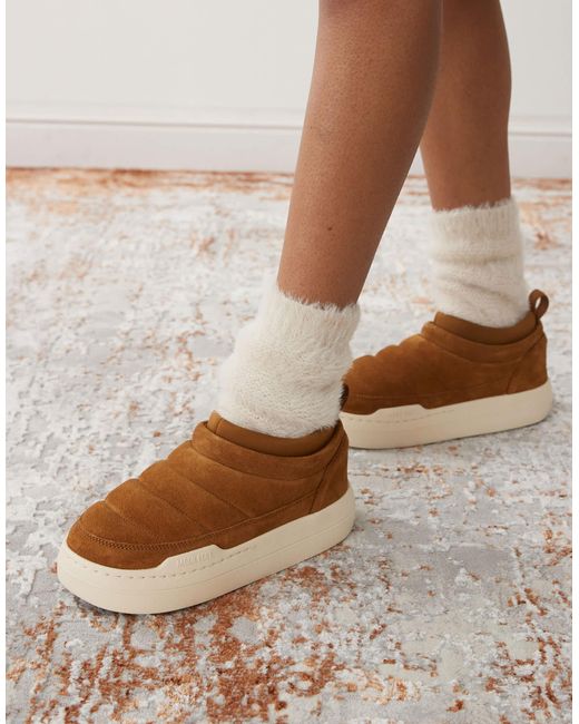 Moon Boot Natural – park – unisex-mules