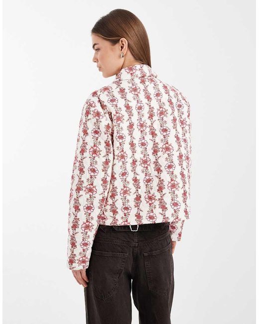 ONLY Pink Quilted Jacket