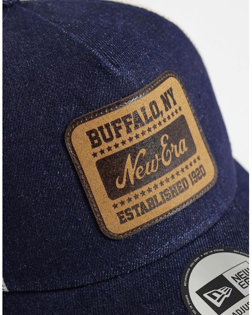 KTZ Blue Patch Logo Trucker Cap for men