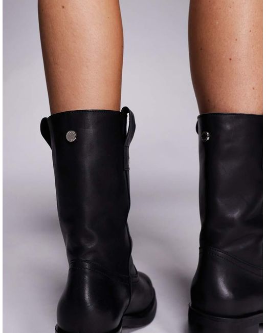 Steve Madden Black Benedict Boots