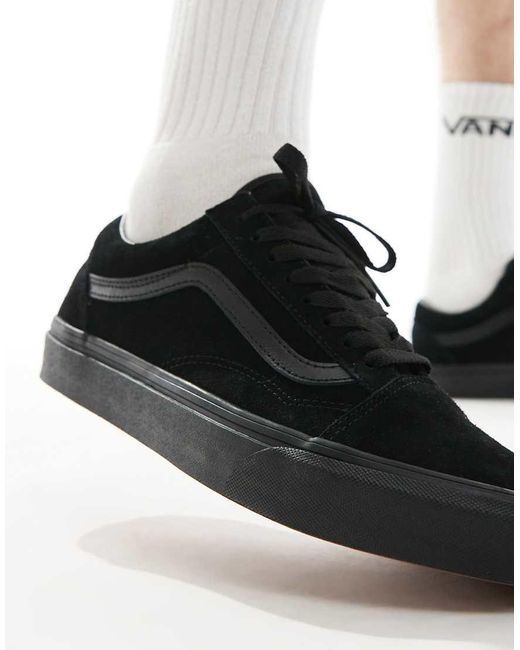 Vans Black Old Skool Trainers for men