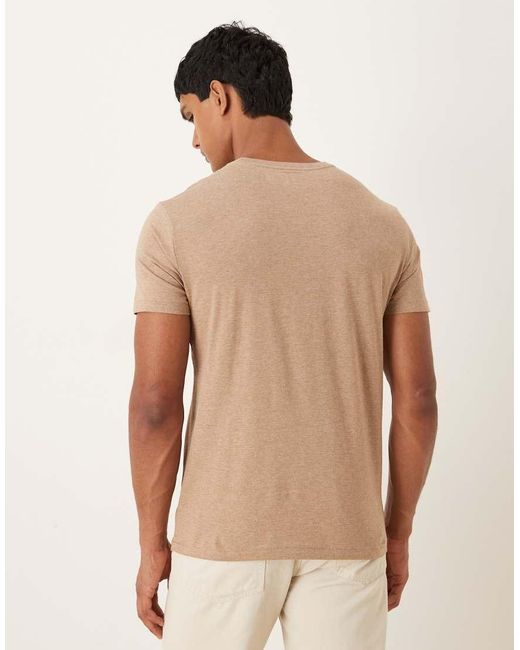 Polo Ralph Lauren Natural Icon Logo Custom Fit T-shirt for men
