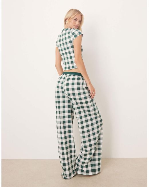 ASOS White Asos design tall – mix & match – pyjamahose