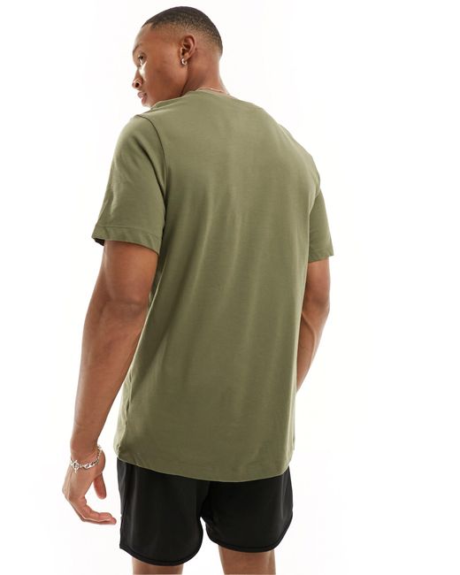 Nike Green Trail Dri-fit Logo T-shirt for men