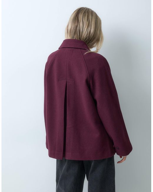 ONLY Purple Button Through Jacket