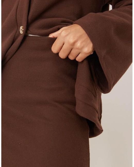 ASOS Brown Super Soft Skirt