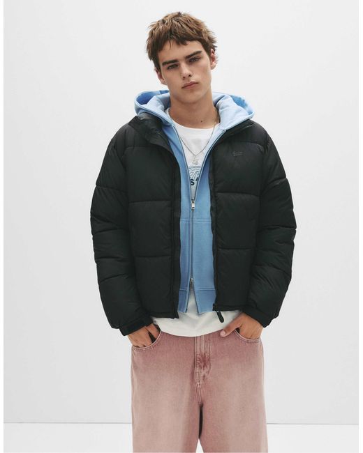Pull&Bear – stwd – pufferjacke in Blue für Herren
