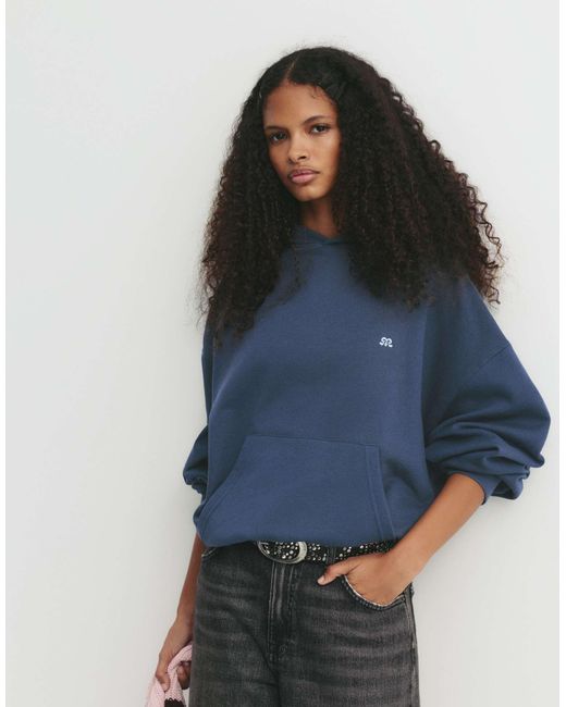 Pull&Bear Blue – kapuzenpullover