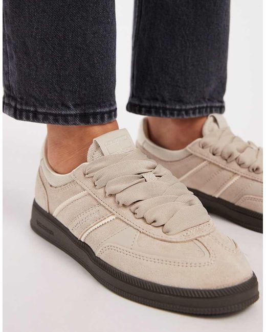 Tommy Hilfiger Black Wich Suede Trainers With Ribbon Laces