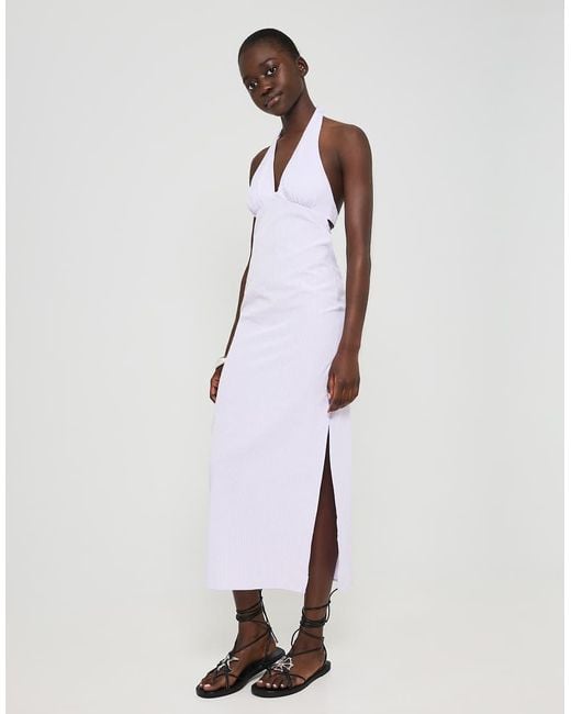 knee length linen dresses Linen Dress LONG STORY — Short-Sleeve Linen That Lets You Breathe main image 1