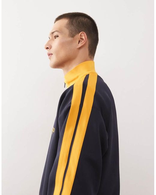 Reclaimed Vintage Blue Track Jacket Co-ord for men