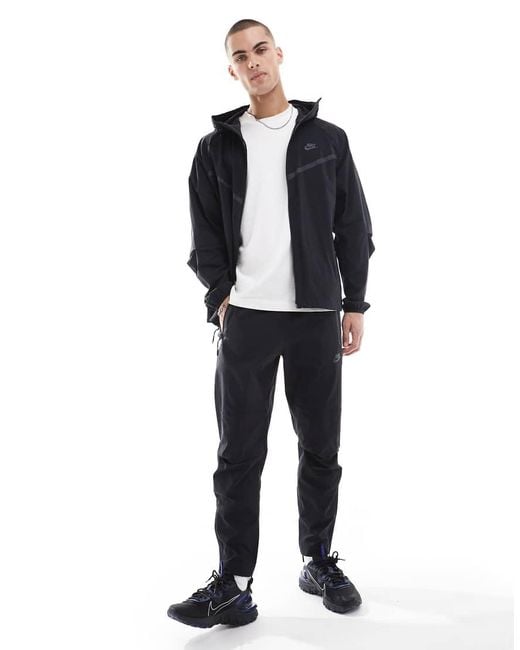 Pantaloni Tecnici Neri Con Fondo Aperto di Nike in Blue da Uomo