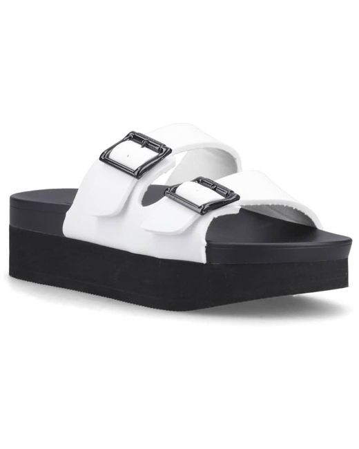 Rocket Dog White Esti Plus Pu Sandal