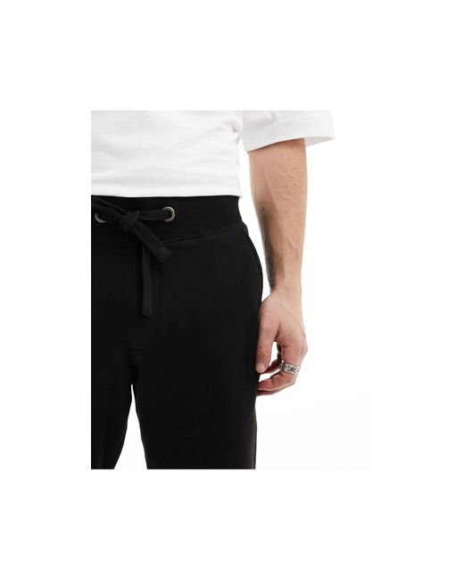 French Connection Black Sweatpants for men